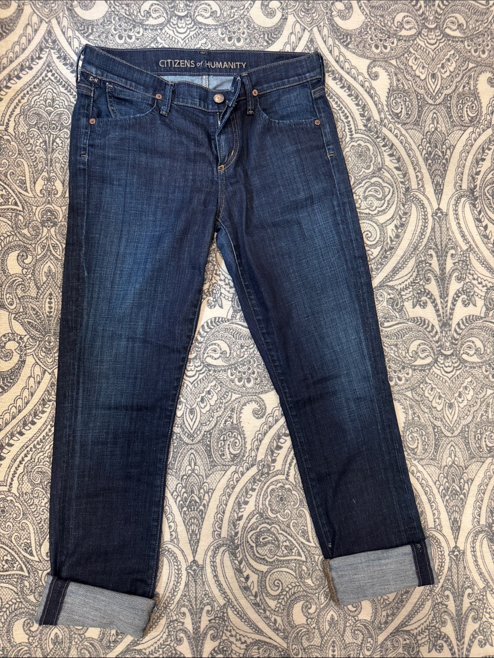 Citizens Of Humanity Dani sz 27 Dark Blue Boyfriend Jeans